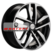 Khomen Wheels 6,5x16/5x114,3 ET43 D67,1 KHW1612 (Huyndai/Kia) Black-FP