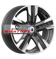 K&K 7x16/5x114,3 ET35 D67,1 Висмут (КС1009) Алмаз черный