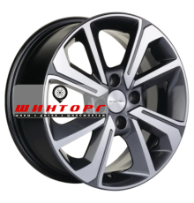 Khomen Wheels 6x15/4x98 ET36 D58,6 KHW1501 (Lada Granta) Gray-FP