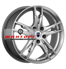 K&K 7x17/4x100 ET43 D60,1 Солар-оригинал (КС875) Дарк платинум