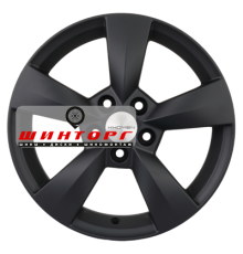 Khomen Wheels 6x15/5x100 ET43 D57,1 KHW1504 (Fabia) Black matt