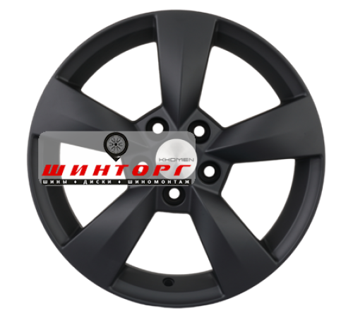 Купить диски Khomen Wheels 6x15/5x100 ET43 D57,1 KHW1504 (Fabia) Black matt от производителя Khomen Wheels в Казани