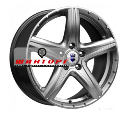 Купить диски K&K 7,5x17/5x114,3 ET38 D66,1 Барракуда (КС567) Дарк платинум от производителя K&K в Казани