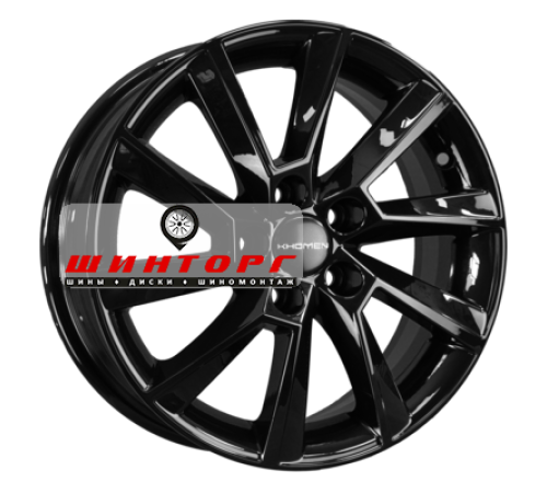 Купить диски Khomen Wheels 6x15/5x105 ET39 D56,6 KHW1507 (Aveo) Black от производителя Khomen Wheels в Казани