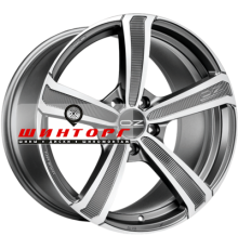 OZ 9,5x20/5x112 ET52 D79 Montecarlo HLT Matt Dark Graphite Diamond Cut