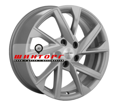Купить диски Khomen Wheels 7x17/5x110 ET46 D63,3 KHW1714 (Changan CS35 Plus) F-Silver от производителя Khomen Wheels в Казани