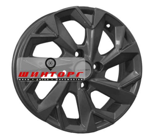 Купить диски Khomen Wheels 5,5x14/4x100 ET43 D60,1 KHW1402 (Toyota Corolla) Gray от производителя Khomen Wheels в Казани