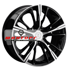 Replay 8x18/5x114,3 ET37 D66,6 HV67 BKFP (конус, C570)