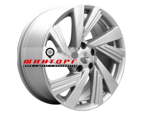 Купить диски Khomen Wheels 7,5x18/5x114,3 ET50 D66,1 KHW1801 (Murano) F-Silver от производителя Khomen Wheels в Казани