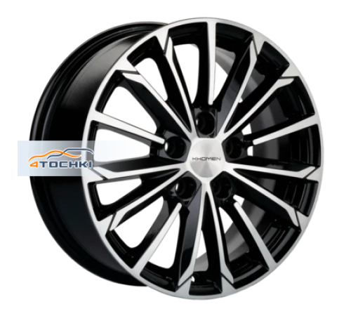 Купить диски Khomen Wheels 6,5x16/5x110 ET46 D63,3 KHW1611 (Changan CS35) Black-FP от производителя Khomen Wheels в Казани Купить диски Khomen Wheels 6,5x16/5x110 ET46 D63,3 KHW1611 (Changan CS35) Black-FP от производителя Khomen Wheels в Казани
