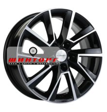 Khomen Wheels 6x15/5x100 ET37 D54,1 KHW1507 (15) Black-FP