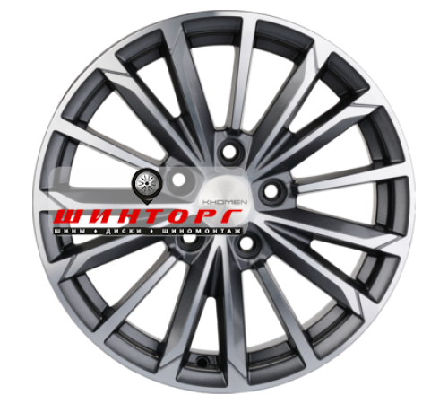 Купить диски Khomen Wheels 6,5x16/5x110 ET46 D63,3 KHW1611 (Changan CS35) Gray-FP от производителя Khomen Wheels в Казани