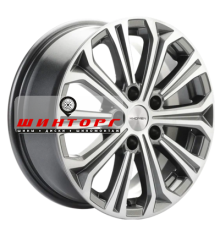 Khomen Wheels 6,5x16/5x114,3 ET47 D66,1 KHW1610 (Fluence/Juke) Gray-FP