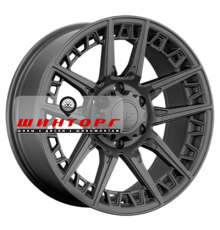 LS 9x18/6x139,7 ET20 D106,1 1357 MGM (конус, Колпак+лого)