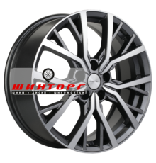 Khomen Wheels 7x18/5x110 ET50 D63,3 KHW1806 (CS35/CS35 Plus) Gray-FP