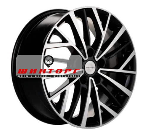 Купить диски Khomen Wheels 7x17/5x114,3 ET45 D66,1 KHW1717 (Teana/X-trail) Black-FP от производителя Khomen Wheels в Казани