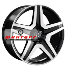 Replay 10x20/5x112 ET46 D66,6 MR137 BKF (конус, MB003)