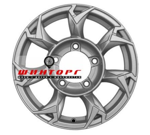 Купить диски Khomen Wheels 5,5x15/5x139,7 ET5 D98,5 KHW1505 (Lada NIVA 4x4) F-Silver от производителя Khomen Wheels в Казани