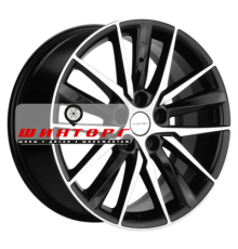 Khomen Wheels 8x18/5x114,3 ET53 D54,1 KHW1807 (Geely Coolray) Black-FP