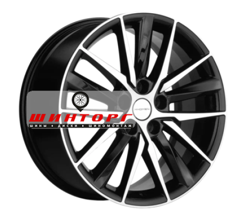 Купить диски Khomen Wheels 8x18/5x114,3 ET53 D54,1 KHW1807 (Geely Coolray) Black-FP от производителя Khomen Wheels в Казани