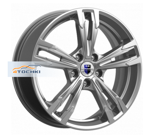 Купить диски K&K 7x18/5x114,3 ET40 D66,1 Karrera Light (КС935) Дарк платинум от производителя K&K в Казани Купить диски K&K 7x18/5x114,3 ET40 D66,1 Karrera Light (КС935) Дарк платинум от производителя K&K в Казани