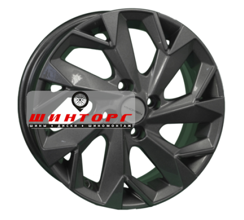 Купить диски Khomen Wheels 6x15/4x100 ET46 D54,1 KHW1508 (Rio/Solaris) Gray от производителя Khomen Wheels в Казани