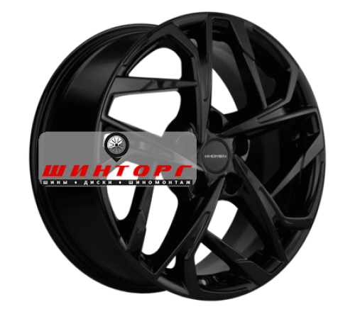 Купить диски Khomen Wheels 7x17/5x108 ET40 D54,1 KHW1716 (Jac/Москвич 3) Black от производителя Khomen Wheels в Казани