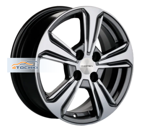 Купить диски Khomen Wheels 6x15/4x100 ET46 D54,1 KHW1502 (Rio/Solaris) G-Silver-FP от производителя Khomen Wheels в Казани Купить диски Khomen Wheels 6x15/4x100 ET46 D54,1 KHW1502 (Rio/Solaris) G-Silver-FP от производителя Khomen Wheels в Казани