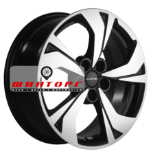 Khomen Wheels 7x17/5x114,3 ET48 D67,1 KHW1724 (JAC J7) Black-FP