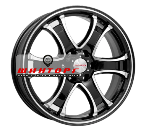 Купить диски K&K 7,5x18/6x139,7 ET25 D106,1 Балеар-оригинал (КС727) Алмаз черный от производителя K&K в Казани