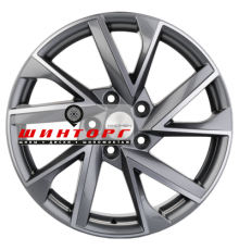 Khomen Wheels 7x17/5x114,3 ET45 D67,1 KHW1714 (CX-5/i40/X-Trail) Gray-FP