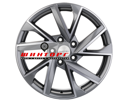 Купить диски Khomen Wheels 7x17/5x114,3 ET45 D67,1 KHW1714 (CX-5/i40/X-Trail) Gray-FP от производителя Khomen Wheels в Казани