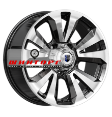 K&K 8x18/5x139,7 ET30 D108,5 Ла-Пас (КС897) Алмаз черный