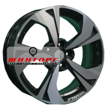 Khomen Wheels 7x17/5x108 ET40 D54,1 KHW1724 (Jac/Москвич 3) Black-FP