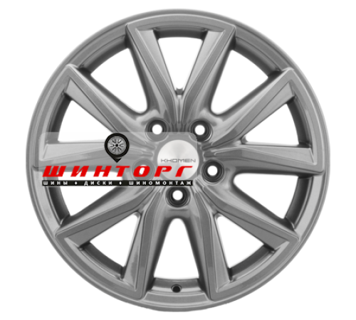 Купить диски Khomen Wheels 7x17/5x114,3 ET39 D60,1 KHW1706 (RAV4) Gray от производителя Khomen Wheels в Казани