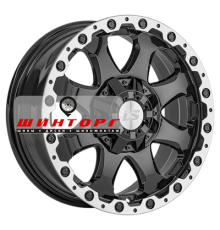 LS 8x17/5x150 ET45 D110,1 1375 BKL (конус, Колпак+лого)