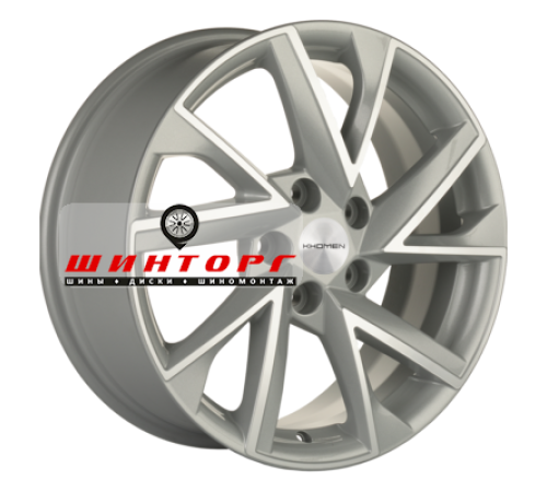 Купить диски Khomen Wheels 7x17/5x114,3 ET51 D67,1 KHW1714 (Tucson) F-Silver-FP от производителя Khomen Wheels в Казани