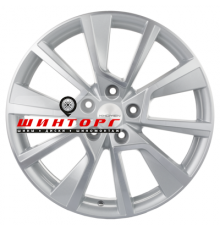 Khomen Wheels 7x18/5x112 ET43 D57,1 KHW1802 (Kodiaq/Tiguan) F-Silver-FP