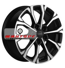 Khomen Wheels 6,5x16/5x114,3 ET47 D66,1 KHW1605 (Fluence/Juke) Black-FP