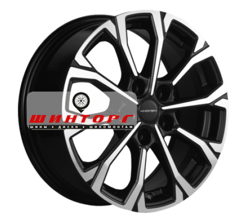 Купить диски Khomen Wheels 6,5x16/5x114,3 ET47 D66,1 KHW1605 (Fluence/Juke) Black-FP от производителя Khomen Wheels в Казани