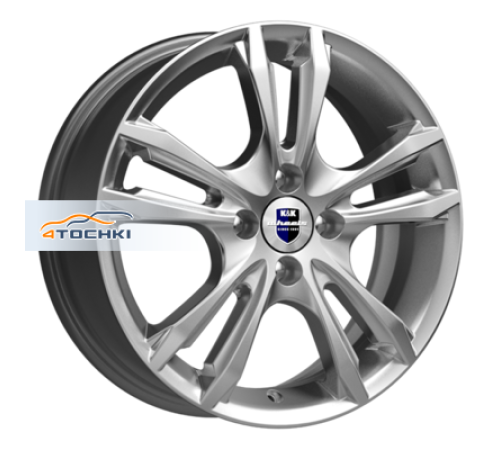 Купить диски K&K 6x16/4x100 ET41 D60,1 Samara-оригинал (КС866) Сильвер SK от производителя K&K в Казани
