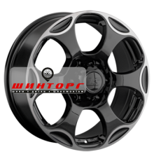 LS 8x18/6x139,7 ET36 D100,1 310 BKL (конус, Колпак+лого)