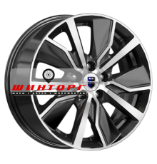 K&K 6,5x16/5x114,3 ET45 D60,1 Гамбит (КС961) Алмаз черный