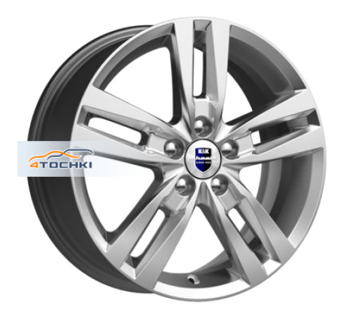 Купить диски K&K 6,5x16/5x100 ET48 D56,1 Rassvet-оригинал (КС868) Сильвер SK от производителя K&K в Казани