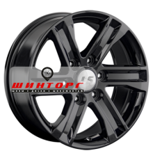 LS 8x17/6x139,7 ET38 D67,1 1359 BK (конус, Колпак+лого)