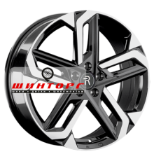 Replay 7,5x19/5x120 ET41 D59,6 GA5 BKF (конус, C570)