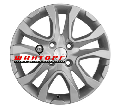 Купить диски Khomen Wheels 6x15/4x100 ET40 D60,1 KHW1503 (XRay) F-Silver от производителя Khomen Wheels в Казани