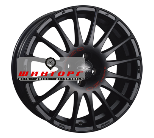 Купить диски OZ 8x17/5x112 ET35 D75 Superturismo GT Matt Black + Red Lettering от производителя OZ в Казани