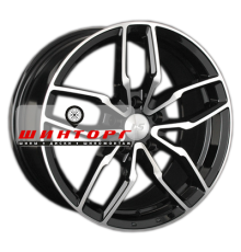 LS 7,5x17/5x114,3 ET40 D73,1 790 BKF (конус, Колпак+лого)
