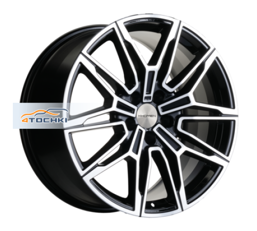 Купить диски Khomen Wheels 8,5x19/5x114,3 ET30 D60,1 KHW1904 (RX/NX) Black-FP от производителя Khomen Wheels в Казани